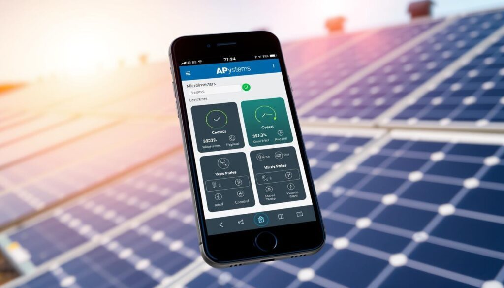 APsystems EMA App für Mikrowechselrichter
