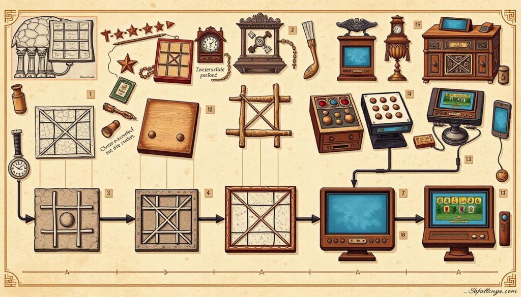 Geschichte Tic-Tac-Toe